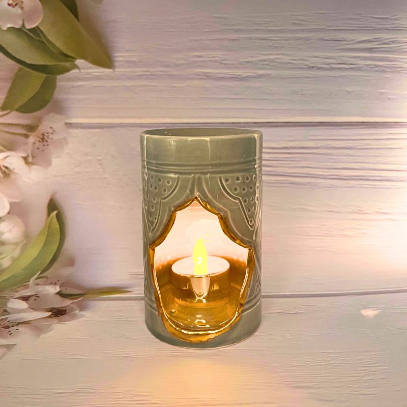 Gold Candle Holder