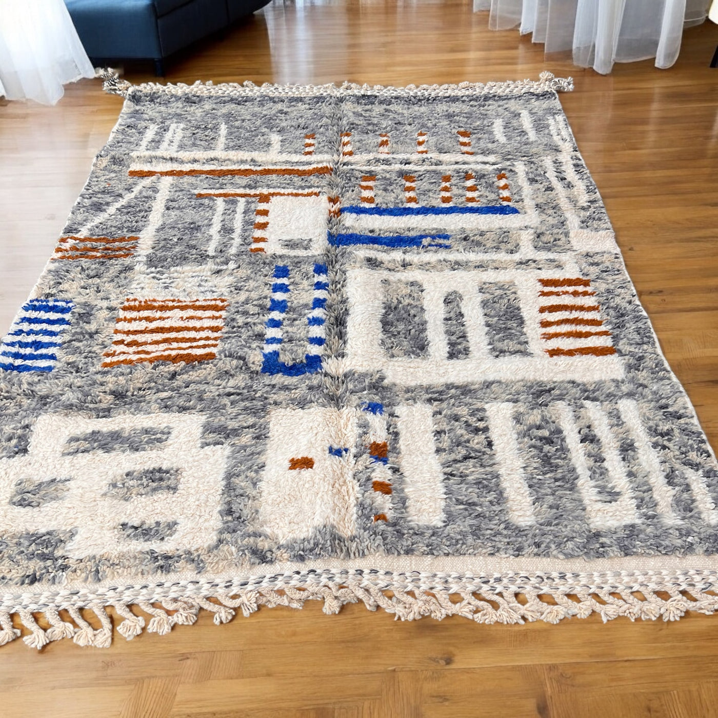 Essya | Authentic Boucharouitte Rug