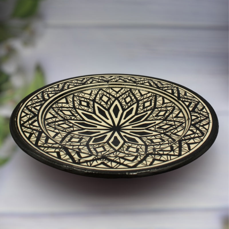 Set of 2 Black Plate