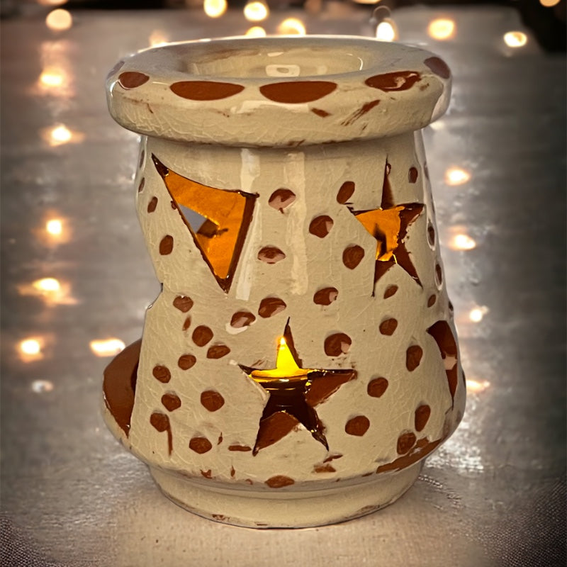 Ceramic candle holders